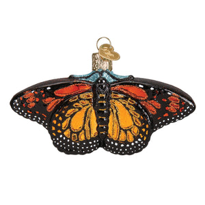 Monarch Butterfly Ornament by Old World Christmas 2.5x4.5x1 Inch