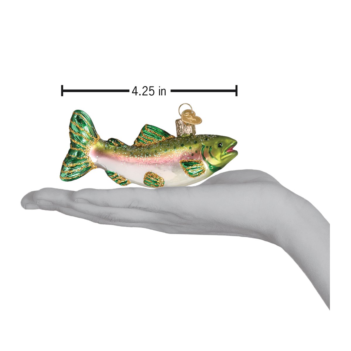 Alpine Rainbow Trout Figurine