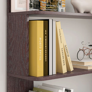L-Shaped Corner Bookshelf
