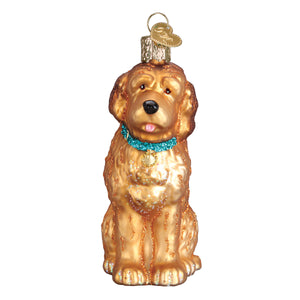 Irish Doodle Ornament 3.75in