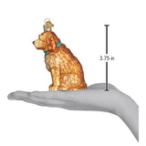 Irish Doodle Ornament 3.75in