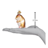 Hamster Ornament by Old World Christmas