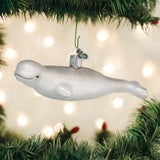 Beluga Whale Ornament by Old World Christmas