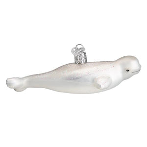 Beluga Whale Ornament by Old World Christmas