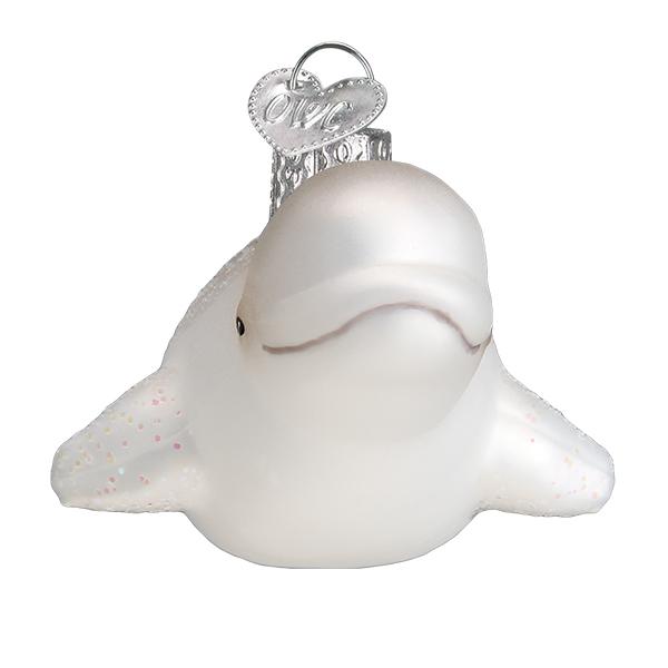Beluga Whale Ornament by Old World Christmas