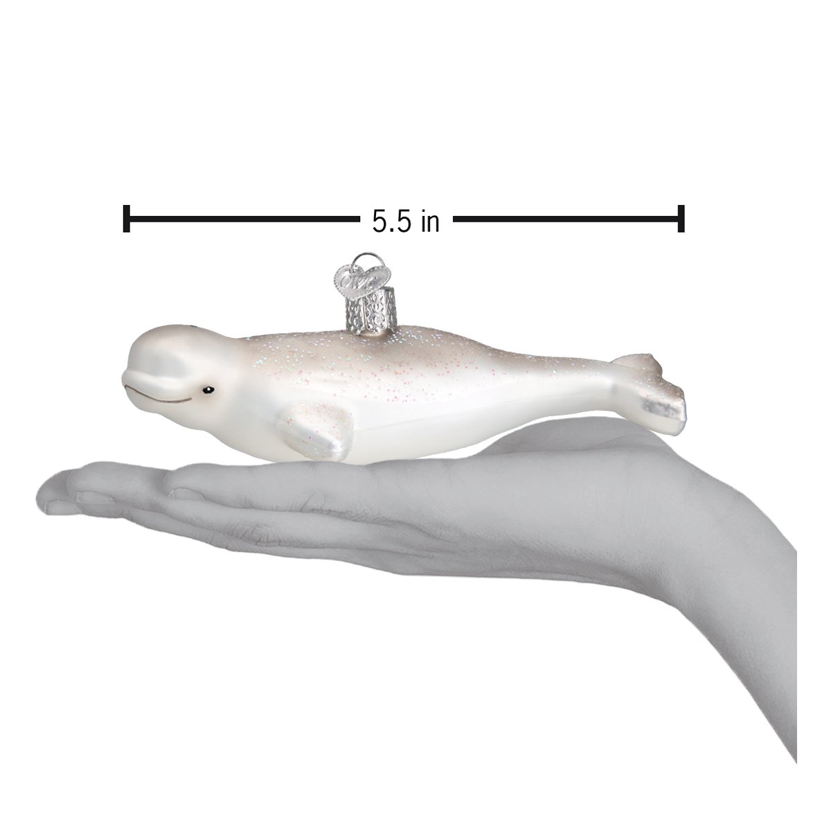 Beluga Whale Ornament by Old World Christmas