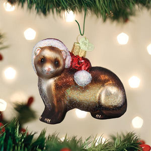 Christmas Ferret Ornament by Old World Christmas