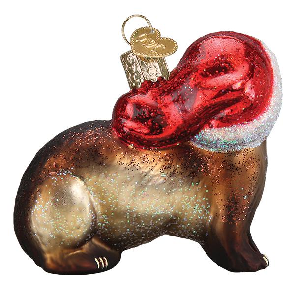 Christmas Ferret Ornament by Old World Christmas