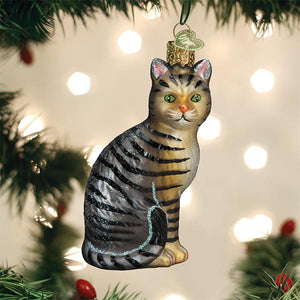 Tabby Cat Ornament by Old World Christmas
