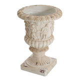 MGO Garden Urn, Antique White, 27" H