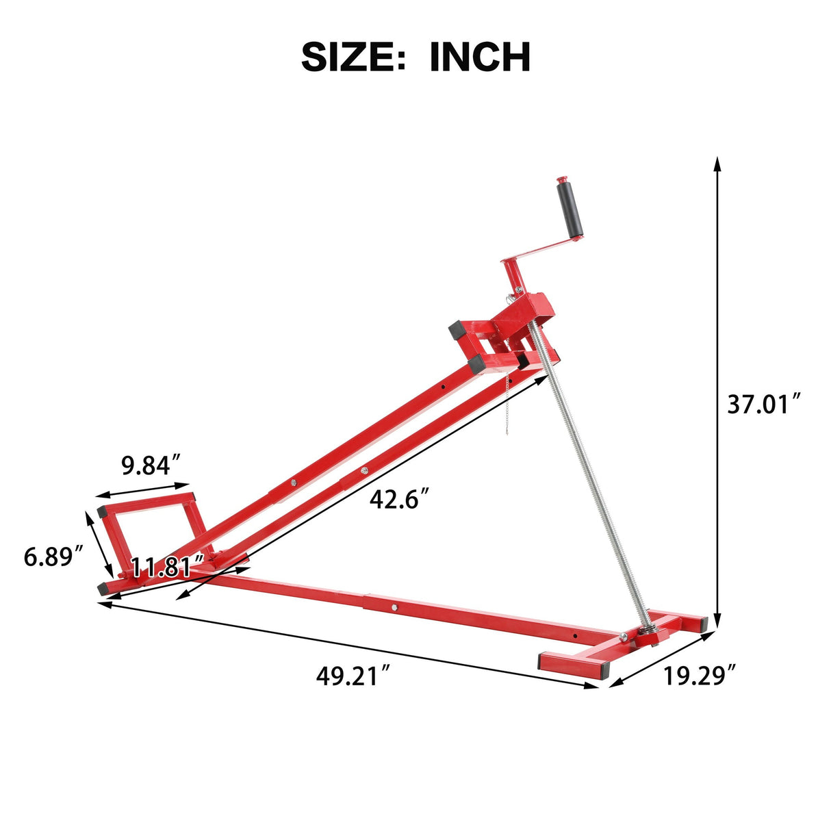 Universal Easy Lawn Mower Lift for Riding Tractors