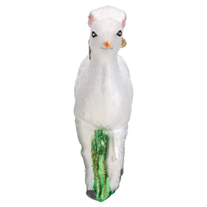 Seneca White Deer Ornament by Old World Christmas