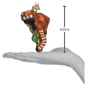 Red Panda Ornament by Old World Christmas