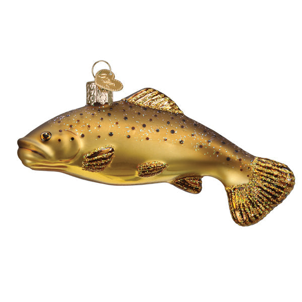 Brown Trout Ornament by Old World Christmas