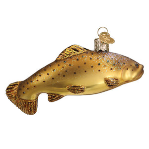 Brown Trout Ornament by Old World Christmas