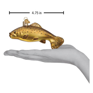 Brown Trout Ornament by Old World Christmas