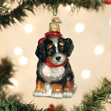 Bernedoodle Puppy Ornament by Old World Christmas