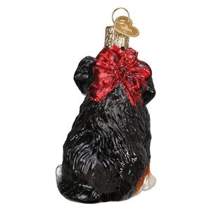 Bernedoodle Puppy Ornament by Old World Christmas