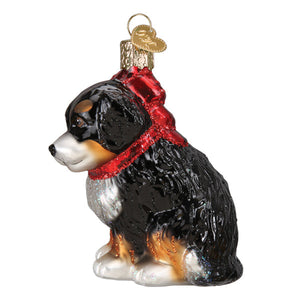 Bernedoodle Puppy Ornament by Old World Christmas
