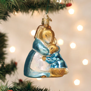 Mrs. Rabbit and Peter Ornament