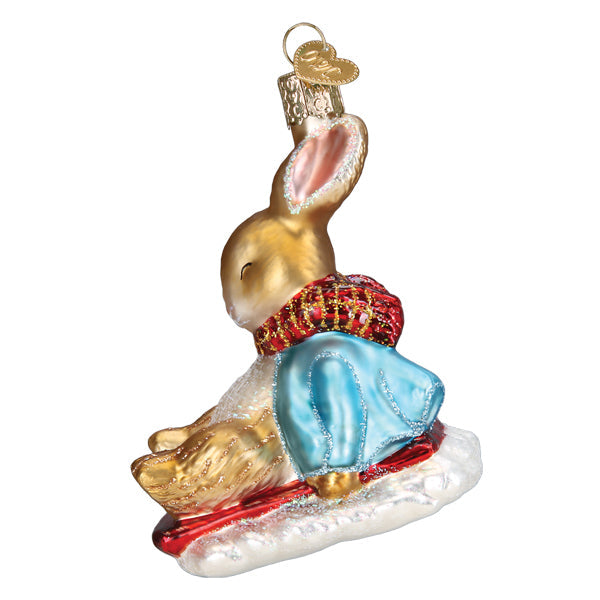 Peter Rabbit Sled Peter Rabbit On Sled Ornament – Tuesday Morning