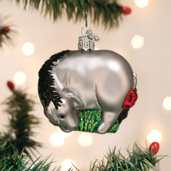 Eeyore Ornament 3 x 3 x 2 Inches