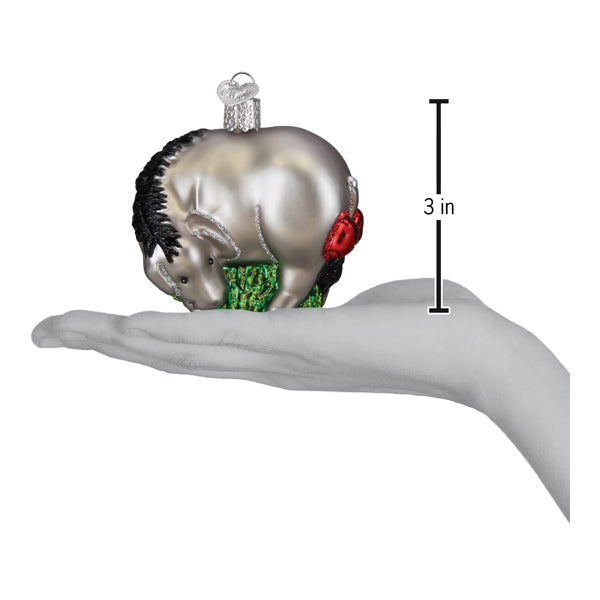 Eeyore Ornament 3 x 3 x 2 Inches