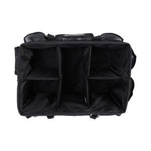 Deluxe Store & Tote Craft Organizer, Black & White Floral