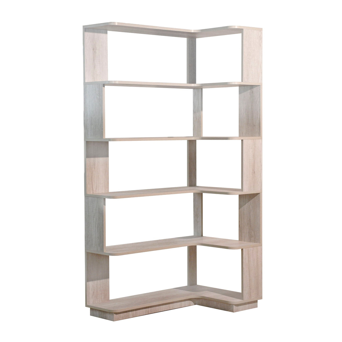 L-Shaped Corner Bookshelf