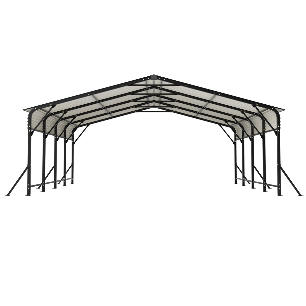 20'x20' Galvanated Steel Carport Canopy