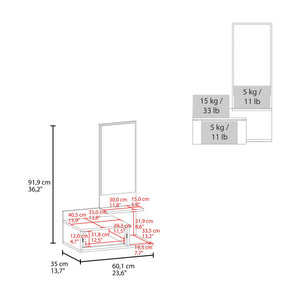 Lowell - Floating Hallway Cabinet
