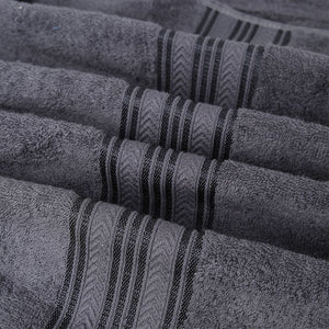 12-Piece Towel Set 100% Ringspun Cotton