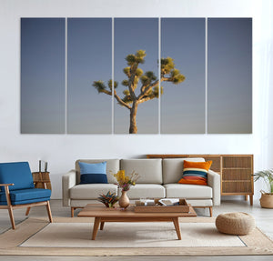 Joshua Tree Wall Art Canvas Print – Framed Southwestern