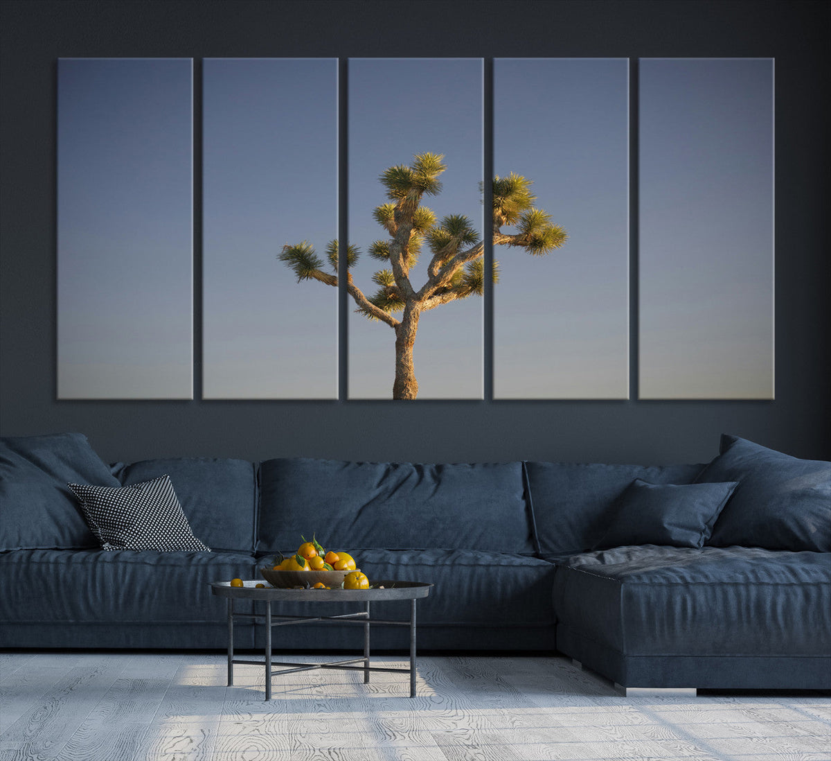 Joshua Tree Wall Art Canvas Print – Framed Southwestern
