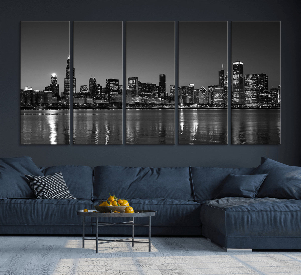 Chicago Wall Art Canvas Print