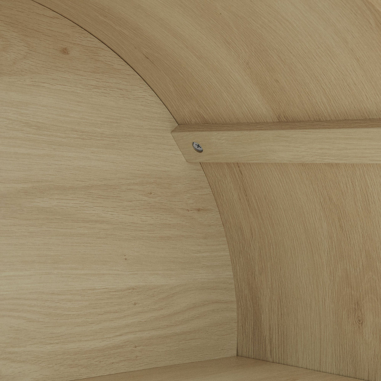 70.28" Tall Arched Kitchen Pantry Cabinet