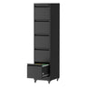 Drawer Metal Locking Vertical File Cabinet With Wheels Heavy Duty Lockable Storage