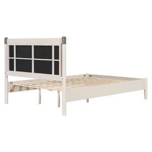 Solid Wood Queen Bed - Heavy Duty Support