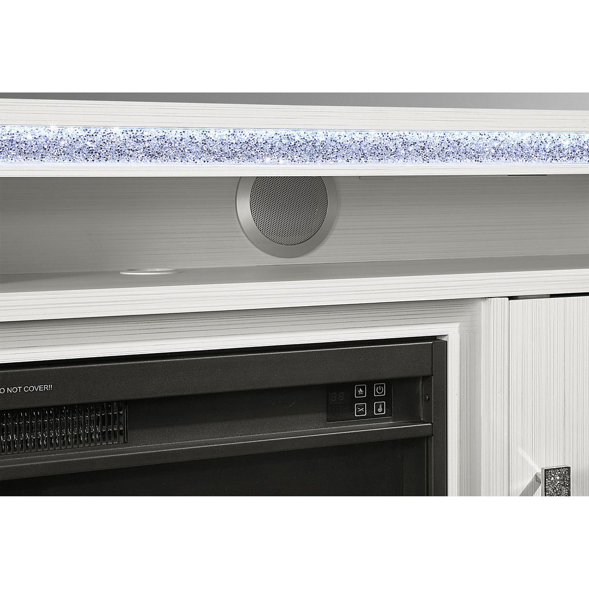 Almera - Fireplace With Adjustable Temperature And LED Options