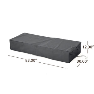 Shield Chaise Lounge Set Cover - Grey