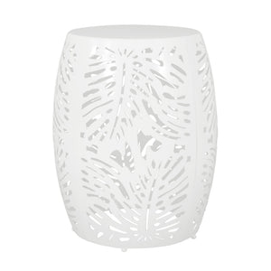Modern Design Metal End Table, Large