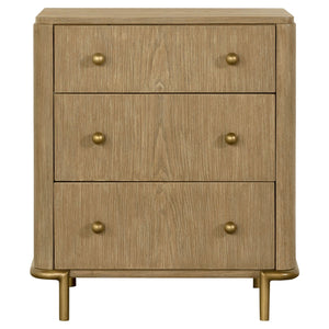 Arini 4-piece Queen Bedroom Set Cream and Sand Wash