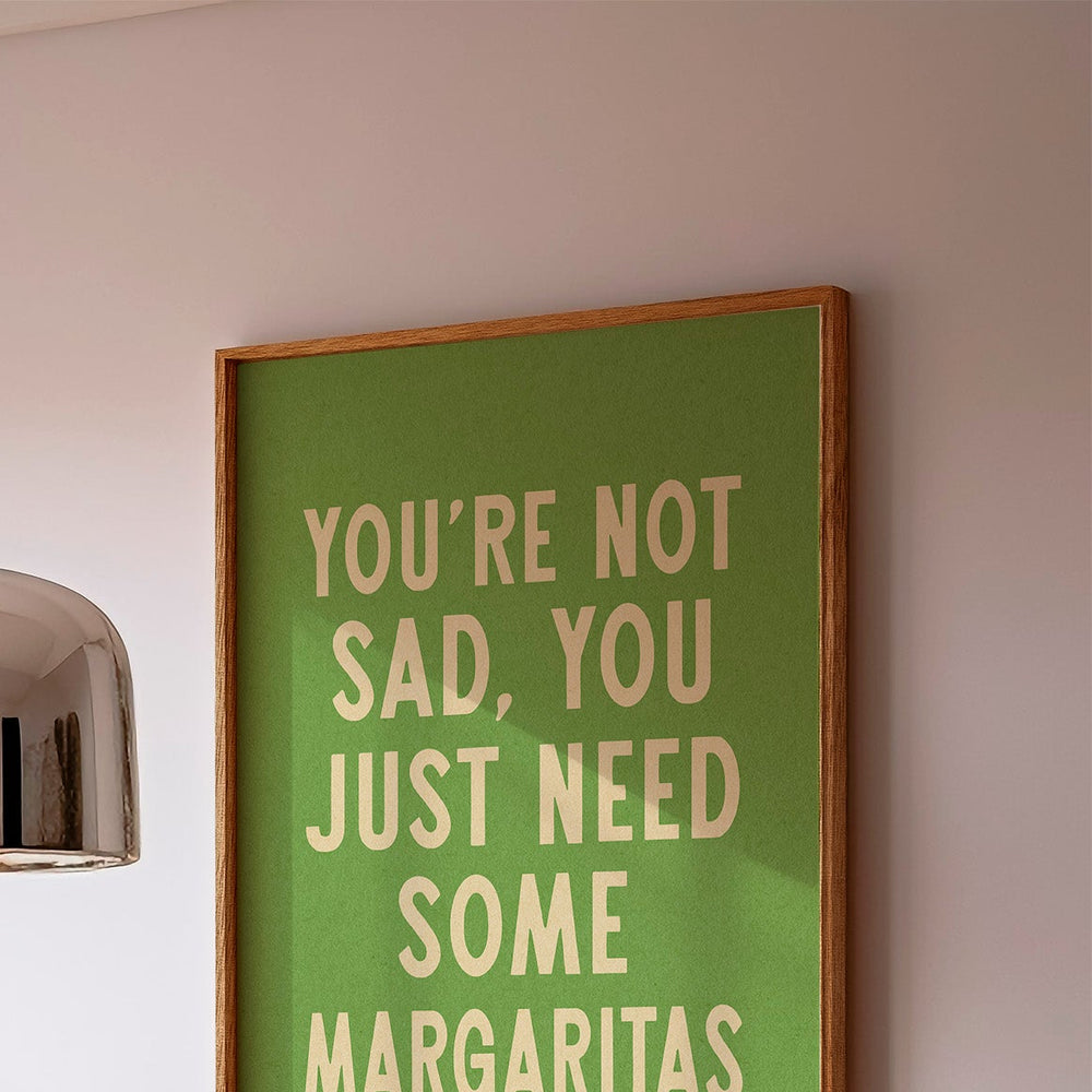 Margarita Humor Wall Art Home Decor Art Print