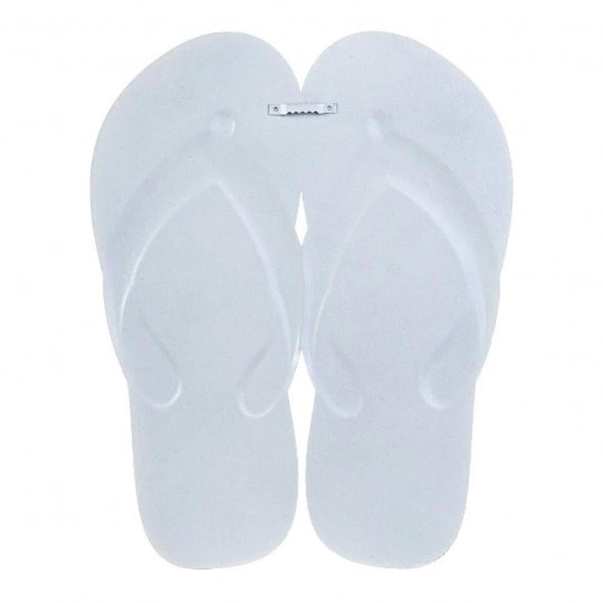 13" Metal Embossed Flip Flops: Lemon Black
