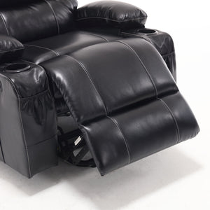 Large Size Electric Power Lift Recliner Chair Sofa With 8 Point Vibration Massage And Lumbar Heat