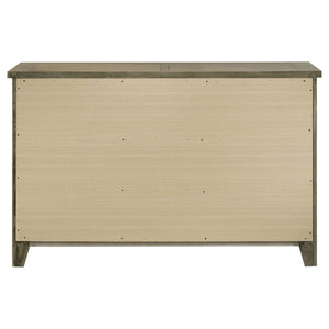 Hazlewood 6-drawer Bedroom Dresser Cabinet Vineyard Oak
