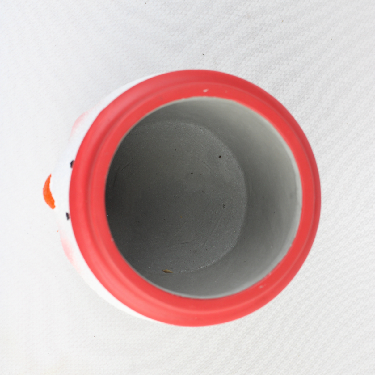 Santa & Snowman Christmas Planters – Festive Cement Holiday Pots