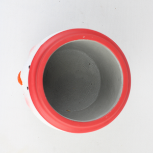 Santa & Snowman Christmas Planters – Festive Cement Holiday Pots