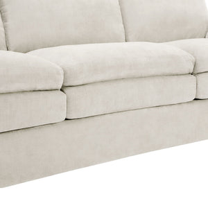 Cozy Upholstered Sofa Set For Living Room