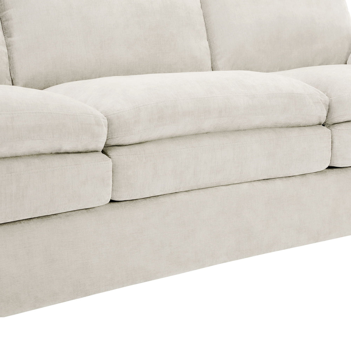 Cozy Upholstered 3 Seater Sofa Cushion For Living Room